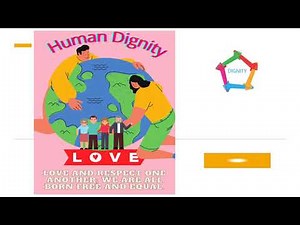 PROMOTING HUMAN DIGNITY - POSTER MAKING (10 - Central Europe 1Q Project in Values Educ Compilation)