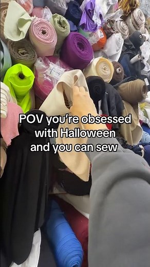 Sewing a dress inspired by oogie boogie