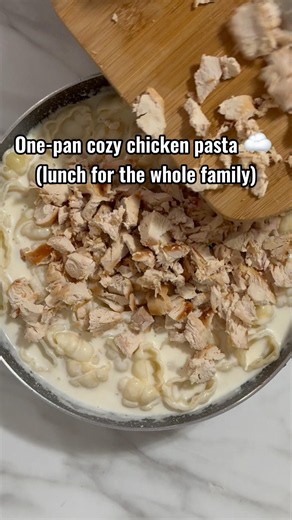 Family lunch idea | Creamy chicken pasta