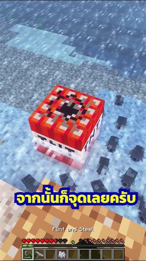 วิธีไหนกำจัด Leechs (ฝูงปลิง) ได้แบบง่ายๆ บ้าง? #มายคราฟ #shorts