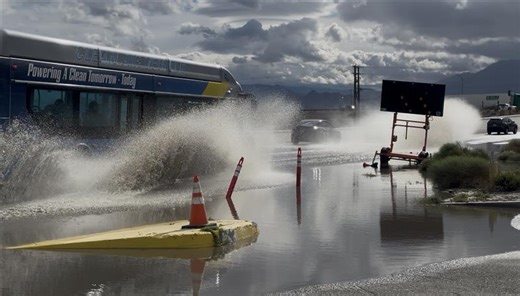 Valley roads recover after heavy rainfall and flooding