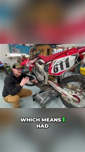 Chopped Frame, Pit Bike Engine Swap: INSANE Dirt Bike Build! #shorts