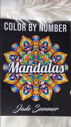 COMPLETED Mandalas Color By Number Coloring Book | Jade Summer | Flip Through