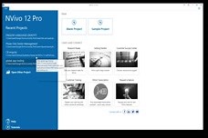 Getting Started: Starting a New Project in NVivo