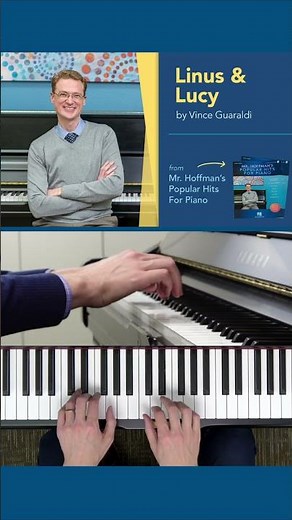 Linus and Lucy Piano Lesson #shorts