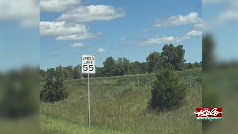 Highway 11's 55 mph zone extended from Sioux Falls
