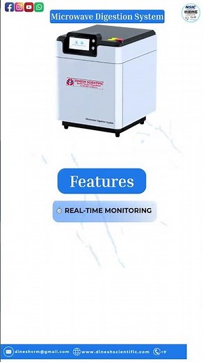 Dinesh Scientific Microwave Digestion System – Fast, Safe & Efficient Sample Preparation