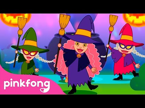 Do the Witch Dance! 🎃🧹| Halloween Spooky Dance | Halloween Songs | Pinkfong Songs for Children