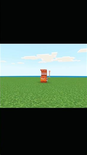 Realistic SLOTS Machine in Minecraft 🤯 #shorts