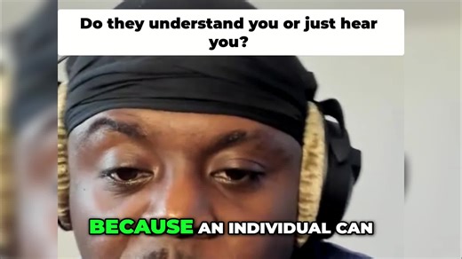 Hearing isn't understanding! Teach others how to treat you & understand cultures for real connections. Full show on YouTube & podcast! #communication #relationships #culture #understanding #YouTube