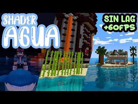 The BEST SHADER - REALISTIC WATER for MINECRAFT Java