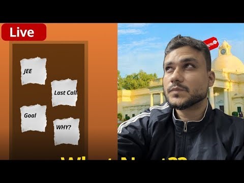 live from IIT ROORKEE#livetalk #gate #jee #study #advance #upsc #iitroorkee #Neet