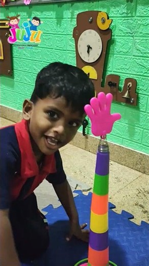 Ring Toss Game for Preschoolers 🎯 | Improves Focus, Coordination & Motor Skills