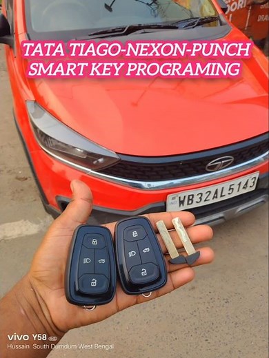 TATA SMART KEY PROGRAMING TIAGO/NEXON/PUNCH ADD KEY/ALL KEY LOST 🚗🎉👍
