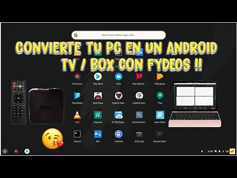 Convierte tu PC en un Android TV / box con FYDEOS !!
