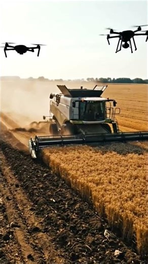 Modern Farming Machinery in Action”