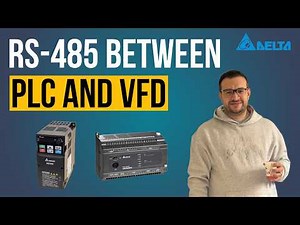 11- Modbus RS485 Between PLC Delta and VFD Delta using PLC Link
