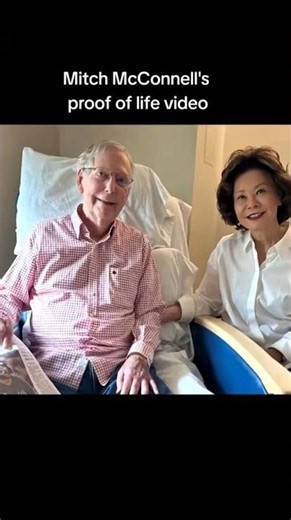 Mitch McConnell proof of life video #mitchmcconnell #funny #republican #america #fafo #fdt #trump