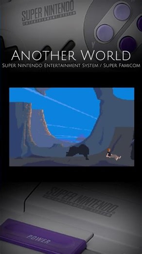 Another World (Super Nintendo Entertainment System/ Super Famicom) #retrogaming