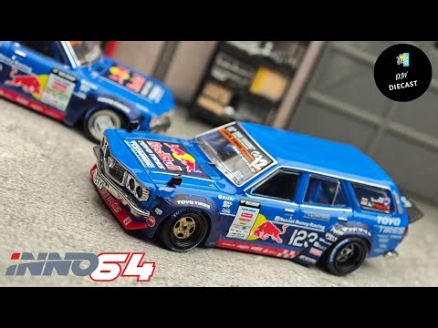 Mad Mike 1976 Mazda RX3 Station Wagon 2024 D1GP by Inno64 | UNBOXING and REVIEW