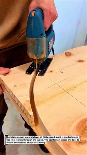 CUTTING CURVED SHAPES! Technique with Jigsaw