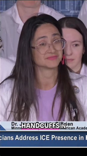 Minnesota pediatrician: ICE is handcuffing CHILDREN at schools and using kids as bait for parents. This is state-sanctioned child abuse. #doctorsvsice | Dr. Kristin Lyerly