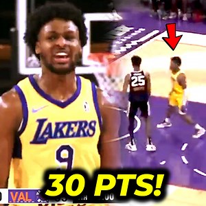 1.1M views · 37K reactions | MAMAW! Bronny James NEW Career-High, nag-staredown sa kalaban! | 30 POINTS! | The Scoreboard | Facebook