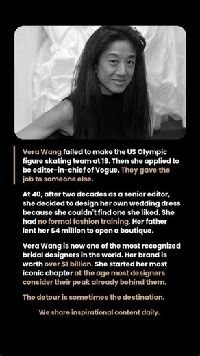 Vera Wang is now one of the most recognized bridal designers in the world