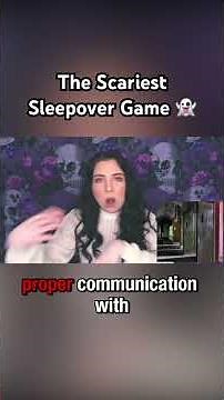 The Scariest Sleepover Game 👻