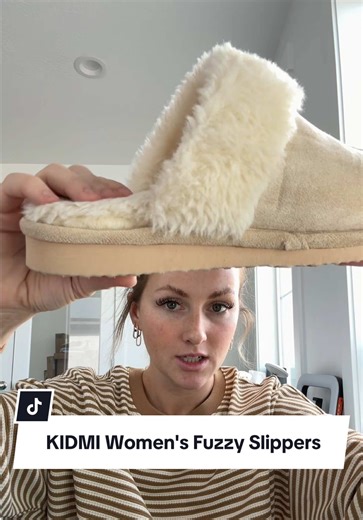 KIDMI Women's Fuzzy Memory Foam Slippers Mules #houseshoes #slippers #fanfavoritedeals #tiktokshopcreatorpicks #TikTokShopJumpstartSale
