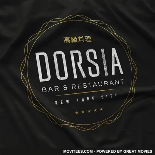 Dorsia Bar & Restaurant T-Shirt: Film Fan Art 2000s Movie Shirt S-5XL