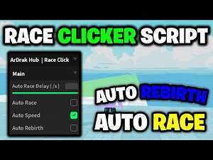 [BEST🏃‍♂️] Race Clicker Script - *Auto Race & Auto Rebirth* ROBLOX