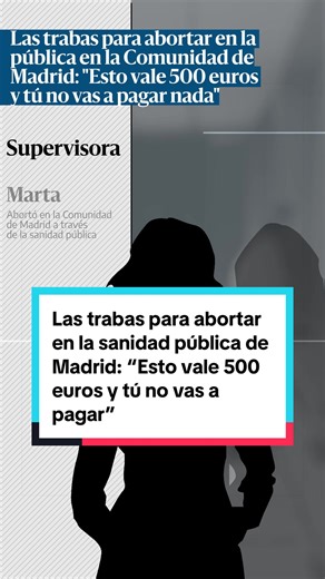Trabas para abortar en Madrid: costo y atención pública