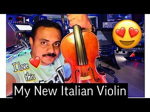 My New Italian Violin lNicolo Gagliano (1710-1785) Old Italian Violin l