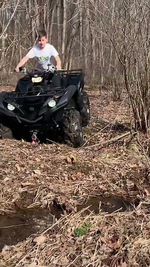 2022 Yamaha Grizzly first mud.