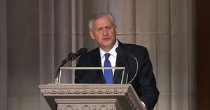 Jon Meacham Delivers Eulogy at President George H.W. Bush State Funeral