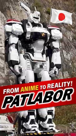 Japan Built a 26 Foot Tall Patlabor Robot