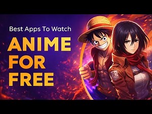 Best Apps To WATCH ANIME FOR FREE