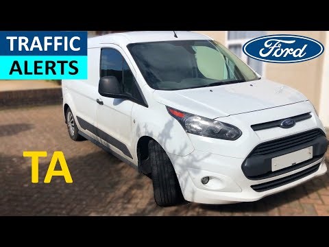 Ford Transit Connect Traffic Announcements Turn Off and On