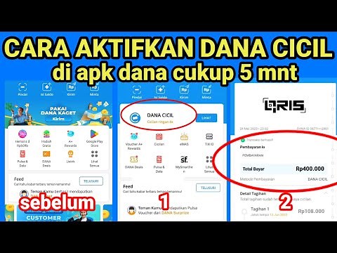 HOW TO ACTIVATE THE INSTALLMENT FUND MENU IN THE DANA APPLICATION