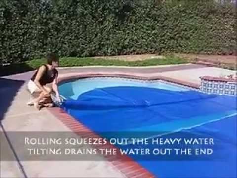 The Fastest Way To Take A Solar Cover Off Of A Pool.mp4