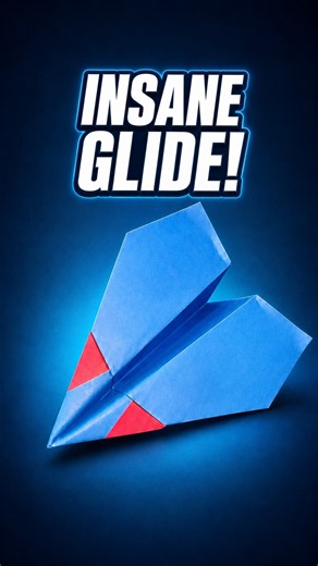 This Paper Glider Has an Insane Glide! 😱✈️
