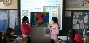 Proyecto STEAM – Mural interactivo de España con Makey Makey - CEIP LA ATALAYA (Níjar)