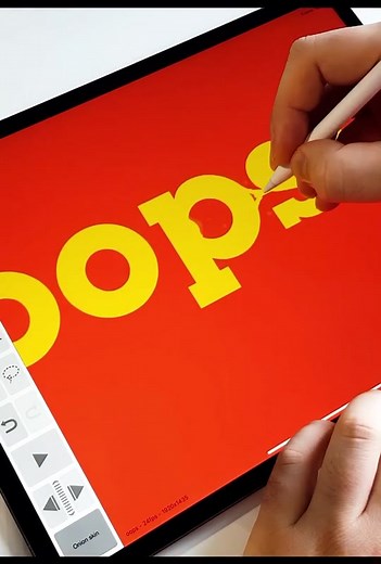 Oops! #framebyframe #ipadtutorial #animation #tutorial #oops