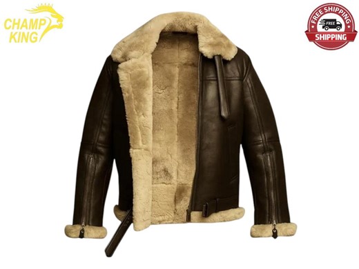 RAF Aviator Real Leather Jacket Coat Bomber B3 Sheep Skin Pilot Flying for Men's - Etsy