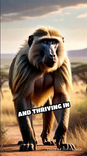 Mandrill vs. Baboon: Primate Showdown!