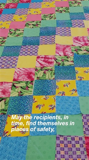 Thanks again to everyone who participated in The Great Winter Warm-Up! Because of countless volunteers, sewists and people like you, we collected over 6,990 comforters for relief around the world! | Mennonite Central Committee - MCC