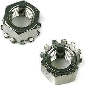 Keps K-Lock Nuts 304 Stainless Steel Lock Nuts 1/4"-28-25 pack