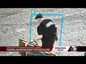 Search ongoing: Former Gateway police chief, imprisoned for murder and rape, escapes from prison