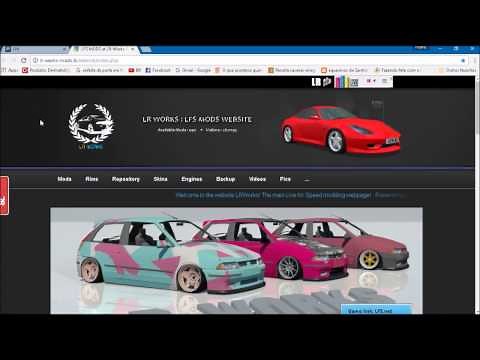 Live For Speed Tutorial - Como Baixar e Instalar Mods No LFS